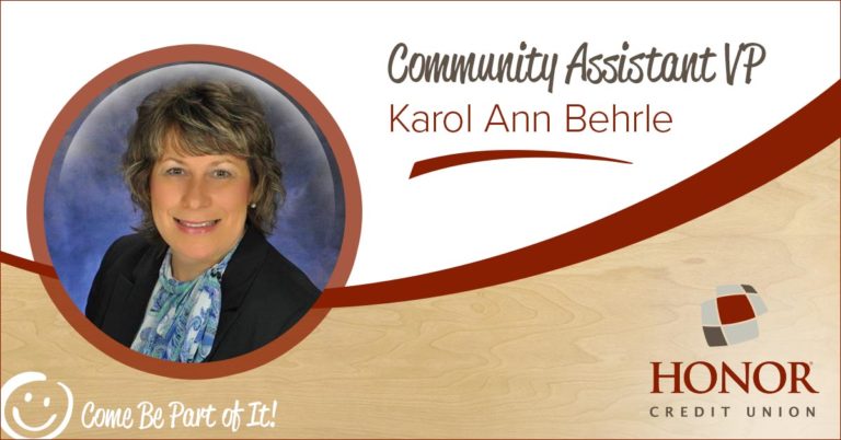 karol behrle announced as honor credit union community assistant vice president