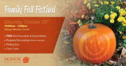 allegan family fall festival october 26th at the honor credit union allegan member center; free for families | Honor Credit Union