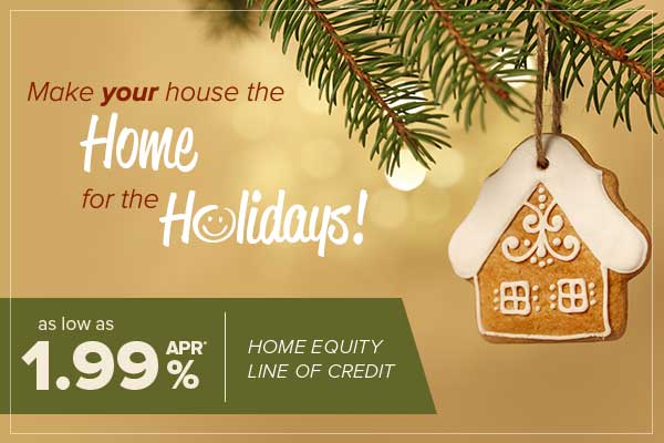 get a home equity line of credit with a rate as low as 1.99% from honor credit union for a limited time