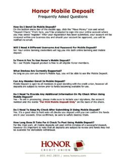 | Honor Credit Union