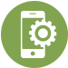 icon of a mobile phone