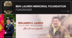 image with text describing ben lauren memorial foundation fundraising efforts with local auto dealerships | Honor Credit Union
