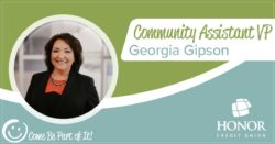 portrait headshot photo of honor credit union cavp georgia gipson | Honor Credit Union