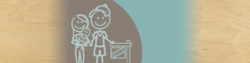 computer drawing of a stick figure family standing next to a sold sign | Honor Credit Union
