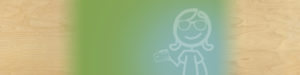 image of a stick figure woman holding a credit card | Honor Credit Union