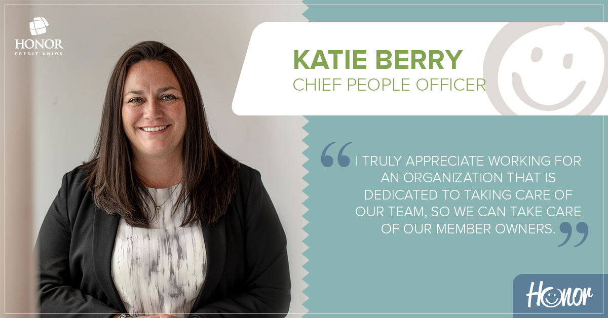 photo of honor credit union chief people officer katie berry