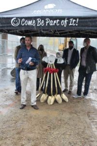 photo from the honor credit union berrien springs member center groundbreaking ceremony on october 23, 2020 | Honor Credit Union