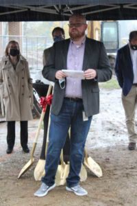 photo from the honor credit union berrien springs member center groundbreaking ceremony on october 23, 2020 | Honor Credit Union