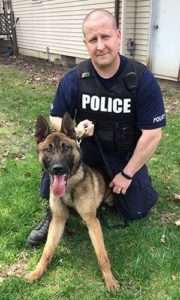 photo of patrol dog ace | Honor Credit Union