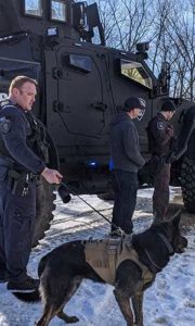 photo of patrol dog felix | Honor Credit Union