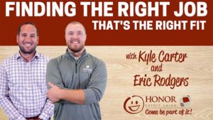 video featuring honor team members explaining how to find the right job | Honor Credit Union