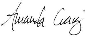 amanda craig signature | Honor Credit Union