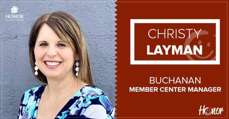 photo of honor credit union buchanan member center manager christy layman