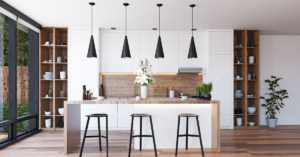 modern white kitchen | Honor Credit Union