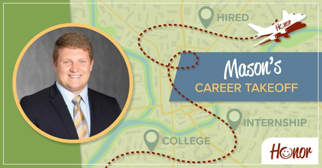 photo of honor credit union kalamazoo connect center manager mason mcfarland