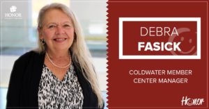 photo of coldwater manager debra fasick | Honor Credit Union