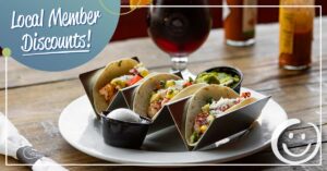 photo of tacos from round barn public house | Honor Credit Union