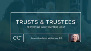 video explaining why you might consider creating a trust account | Honor Credit Union
