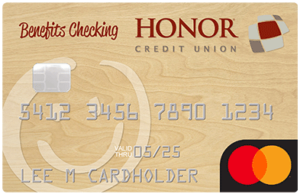 honor credit union benefits checking debit card | Honor Credit Union