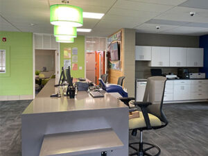 photo of the lobby of honor credit union's baroda member center | Honor Credit Union