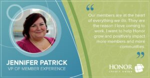 jennifer patrick | Honor Credit Union