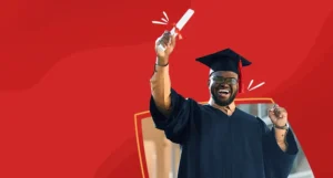 high school student holding a diploma | Honor Credit Union