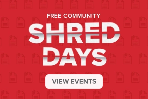image promoting free shred day events