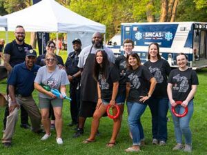 honor team members at a buchanan community event | Honor Credit Union