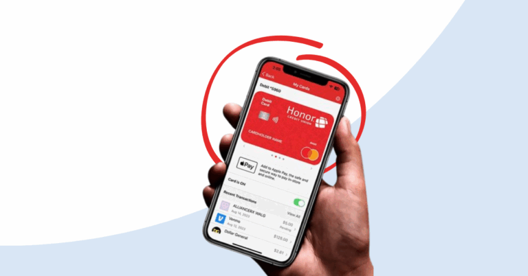 image of cardhub card control feature within honor's mobile app