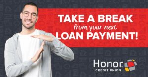 man posing and making time out hand gesture | Honor Credit Union