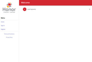 home screen on loanpay xpress