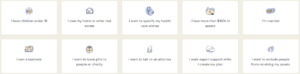 screenshot of trust and will quiz questions | Honor Credit Union