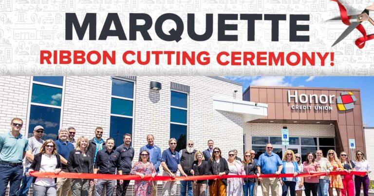 Marquette member center ribbon cutting ceremony