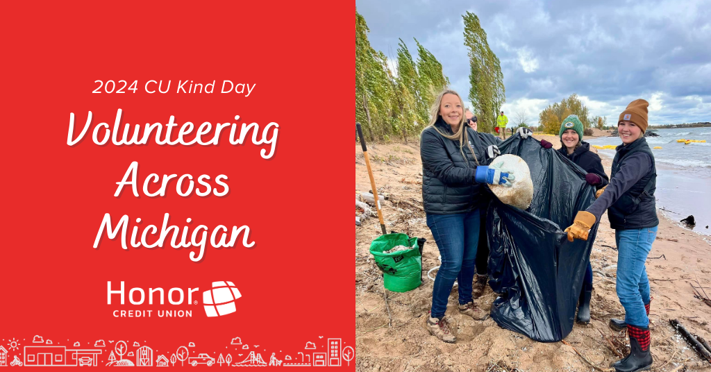 2024 CU Kind Day Volunteering Across Michigan Honor Credit Union