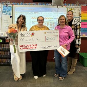 teacher awards winner Monica Luke | Honor Credit Union