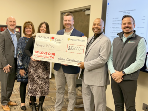 Kalamazoo RESA Check Presentation from Honor | Honor Credit Union
