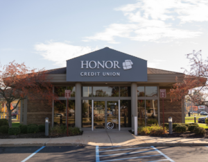 Allendale branch exterior | Honor Credit Union