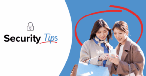 women looking at her cell phone concerned | Honor Credit Union