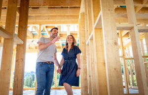 Couple make their dreams of building their own home come true visiting house under construction | Honor Credit Union