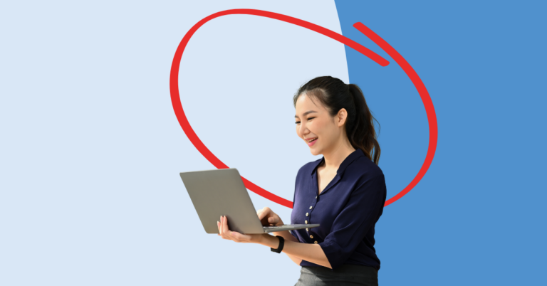 women learning about Email Safety