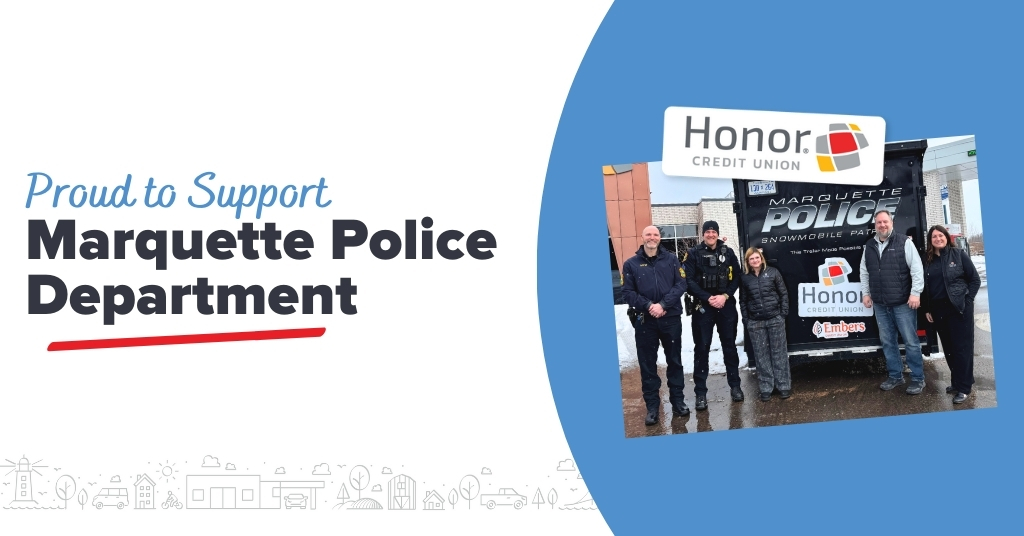 Proud to Support Marquette Police Department