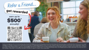 Refer a friend get rewarded, earn up to $500 annually! | Honor Credit Union