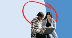College Students looking at their online account safety | Honor Credit Union