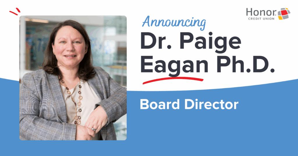 Announcing Dr. Paige Eagan Ph.D. Board Director Press Release