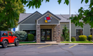 Helmer Honor Building Exterior | Honor Credit Union