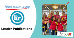 Thanks for voting! Leader Publications Best of the Best | Honor Credit Union