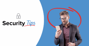 man using a smartphone | Honor Credit Union