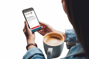mobile phone with Honor App | Honor Credit Union