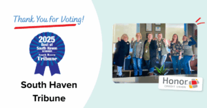 Honor Credit Union Wins South Haven Tribune’s 2025 Best of the Best Awards | Honor Credit Union