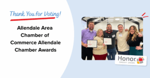 Allendale Area Chamber of Commerce Allendale Chamber Awards | Honor Credit Union